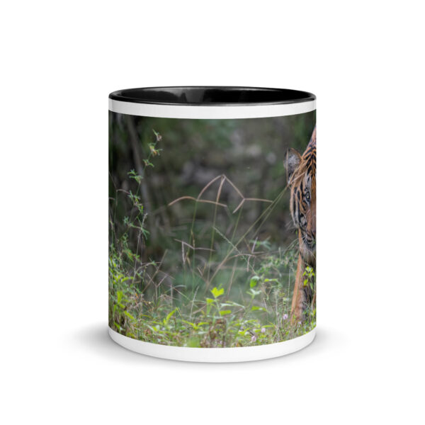 Indian Tiger! Mug with Color Inside - Image 2