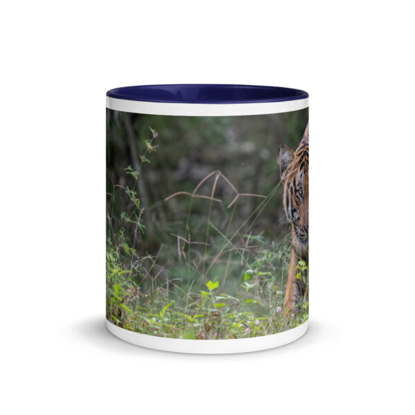 Indian Tiger! Mug with Color Inside - Image 5