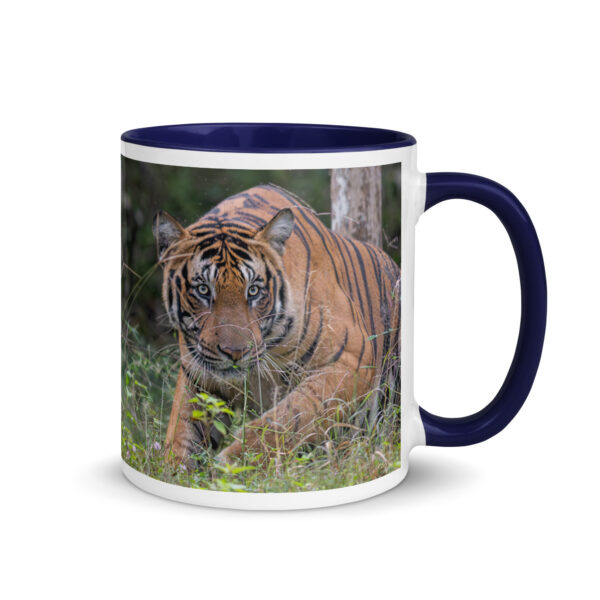 Indian Tiger! Mug with Color Inside - Image 4