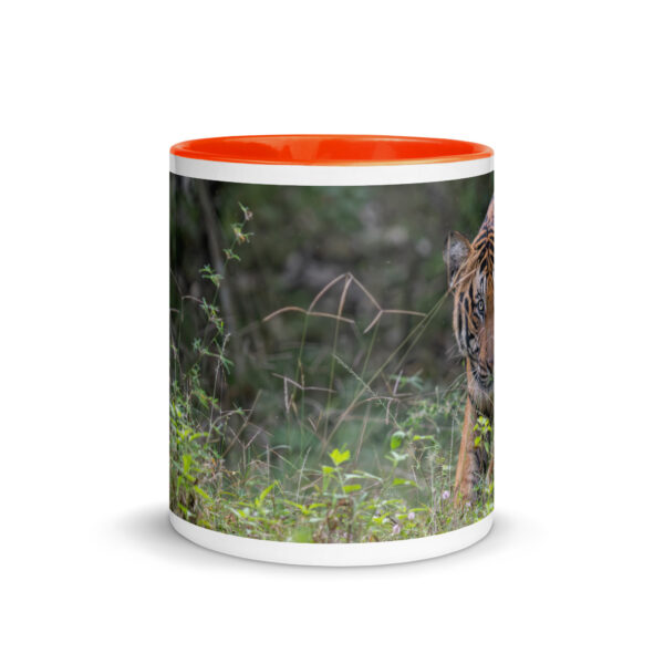 Indian Tiger! Mug with Color Inside - Image 14
