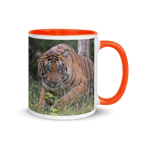 Indian Tiger! Mug with Color Inside - Image 13