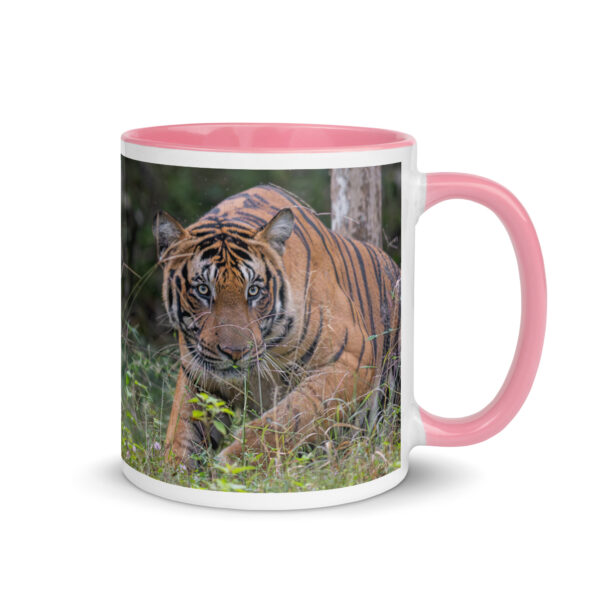 Indian Tiger! Mug with Color Inside - Image 19