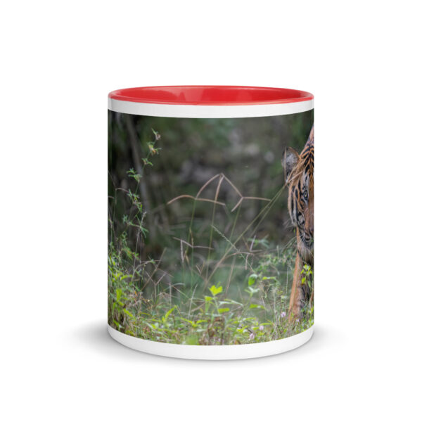 Indian Tiger! Mug with Color Inside - Image 8