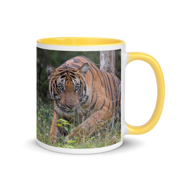 Indian Tiger! Mug with Color Inside - Image 28