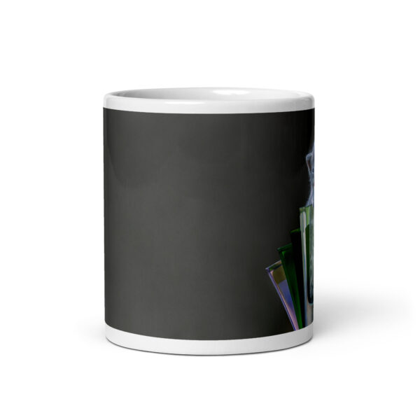 Roaring Kitten! White glossy mug - Image 3