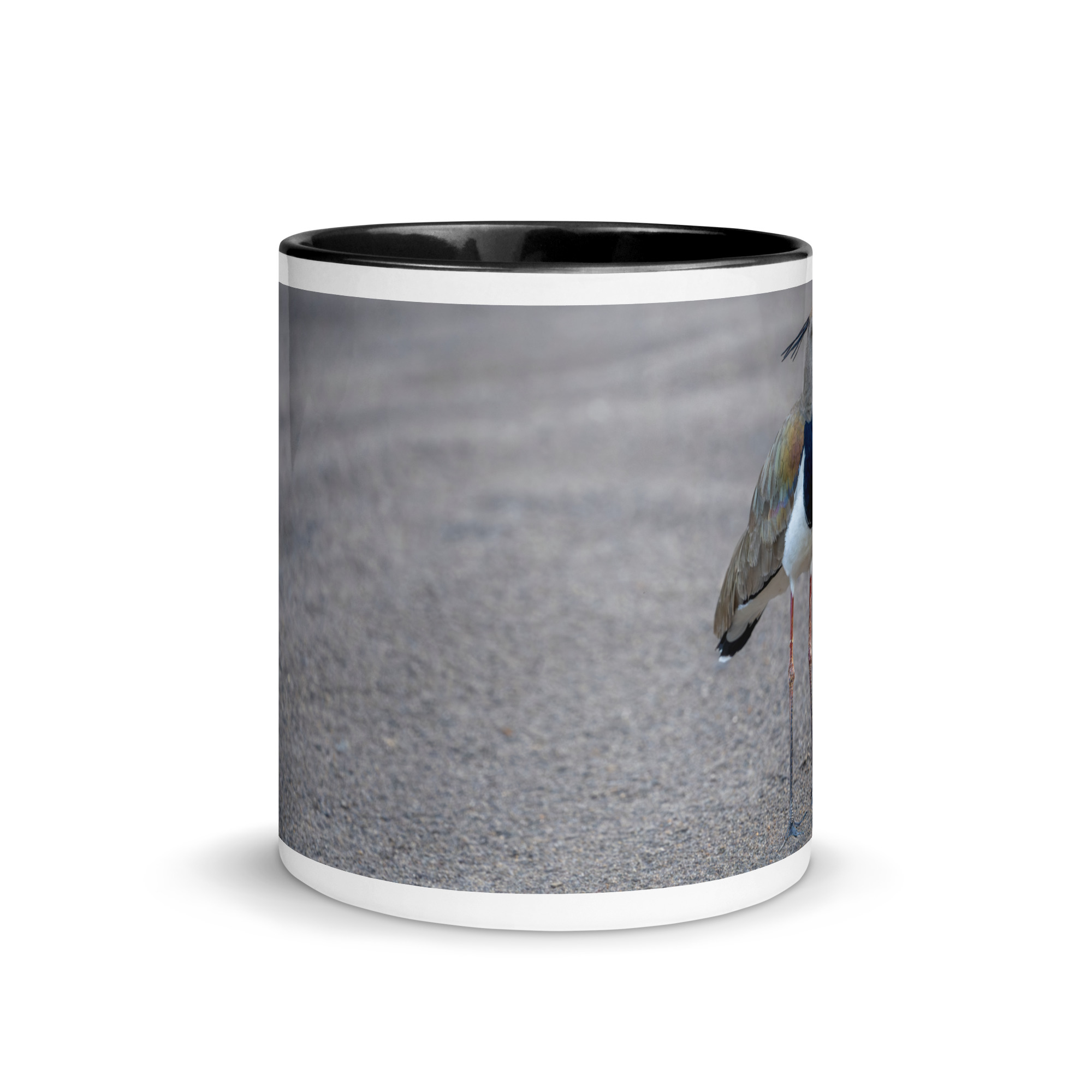 Southern lapwing! Mug with Color Inside - Image 3