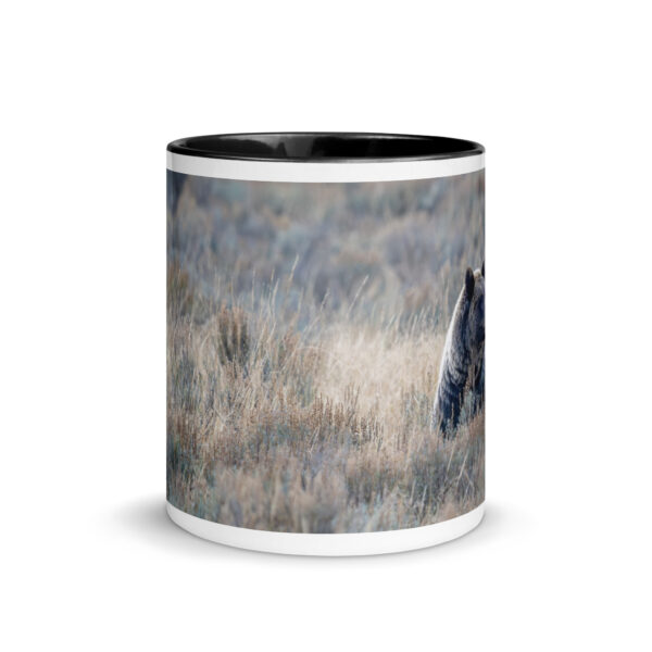 Grizzly bear! Mug with Color Inside - Image 3