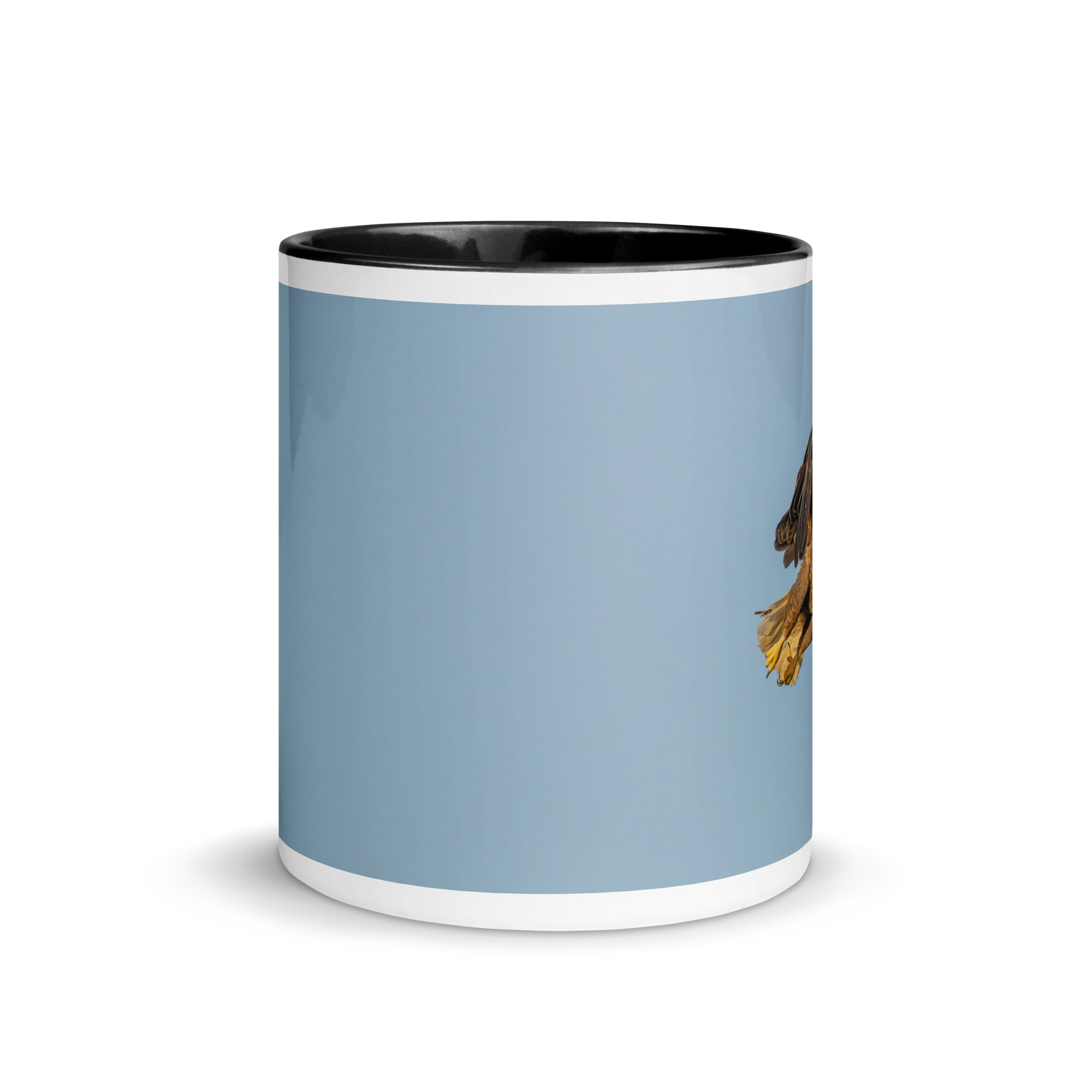 Bald Eagle in Flight at Sunrise! Mug with Color Inside - Image 3