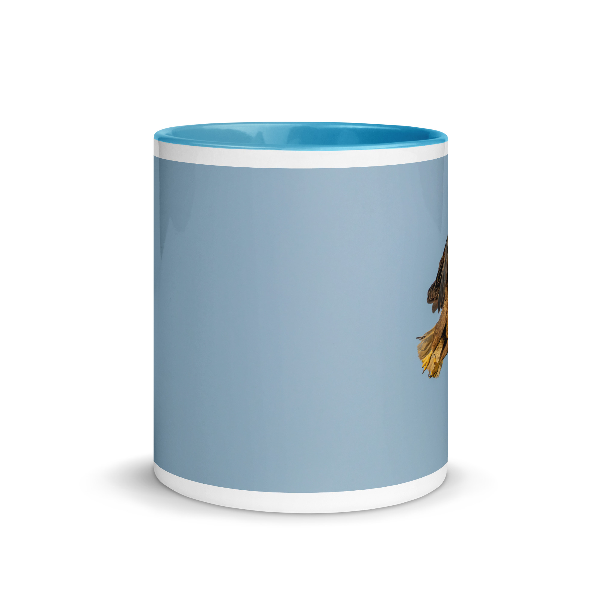 Bald Eagle in Flight at Sunrise! Mug with Color Inside - Image 17