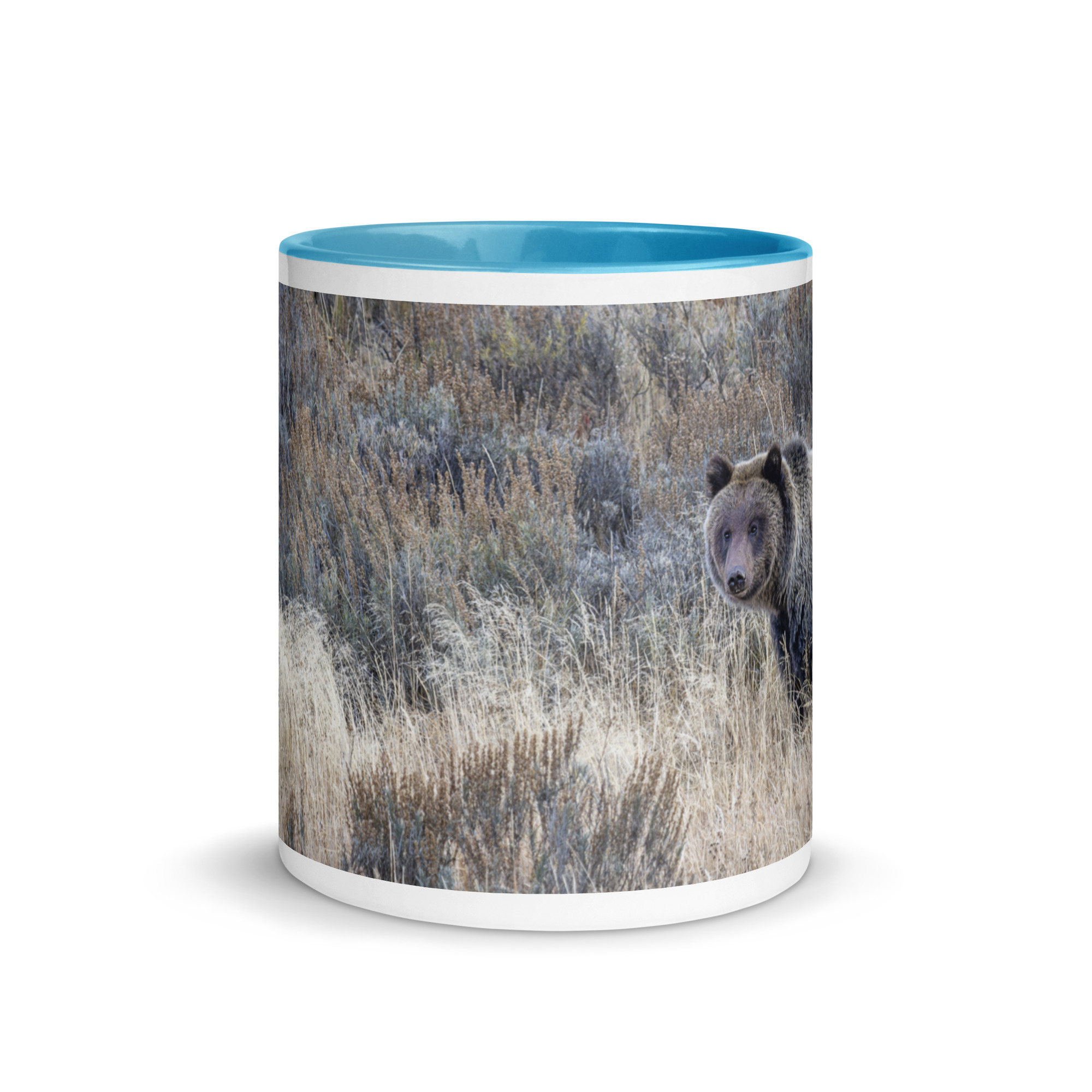 Grizzly bear! Mug with Color Inside - Image 17