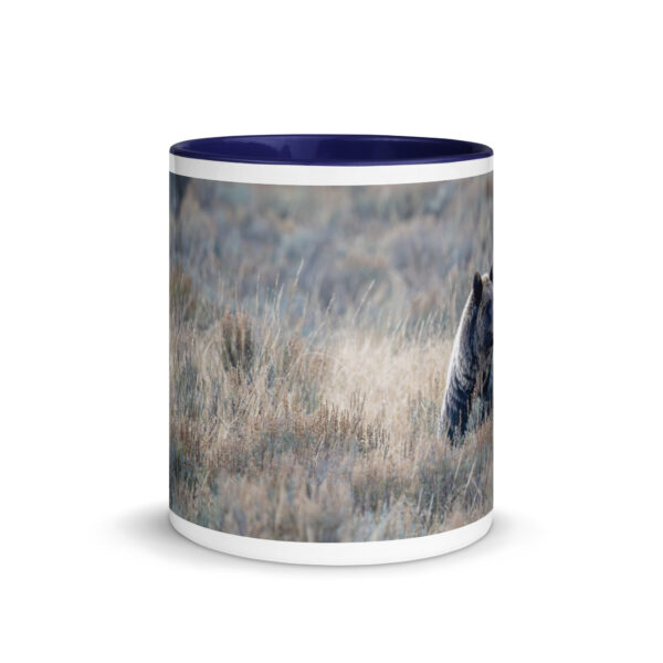 Grizzly bear! Mug with Color Inside - Image 6