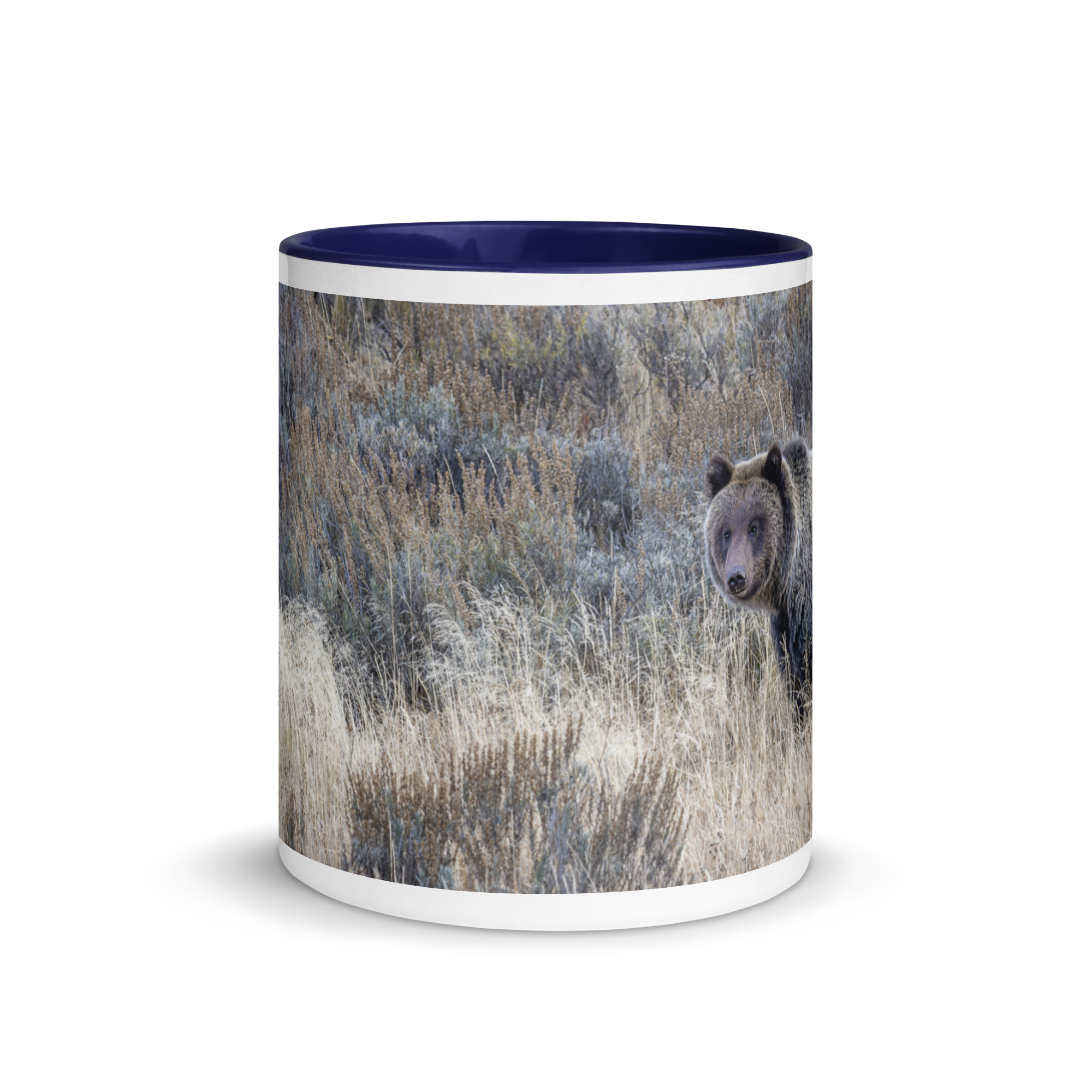 Grizzly bear! Mug with Color Inside - Image 6