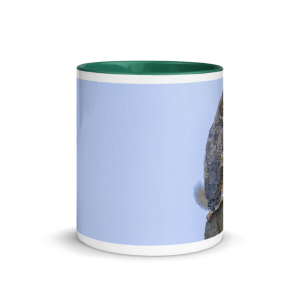 Baby Great Horned Owl! Mug with Color Inside - Image 11