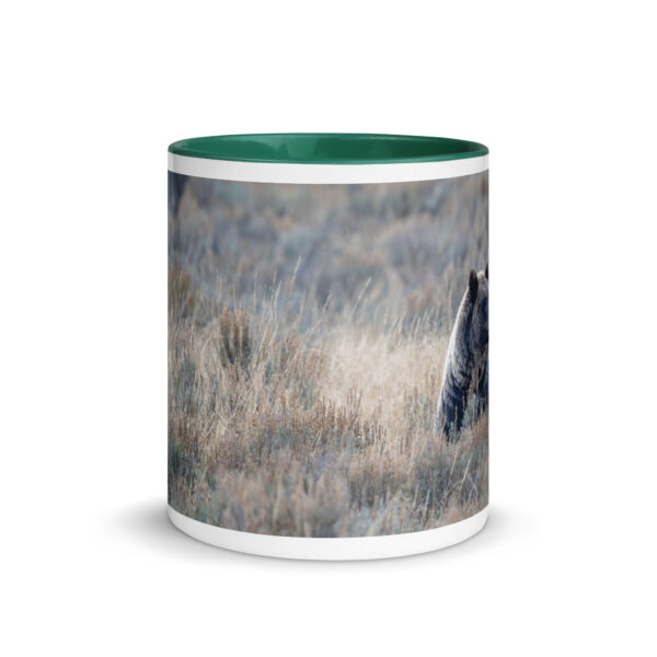 Grizzly bear! Mug with Color Inside - Image 11