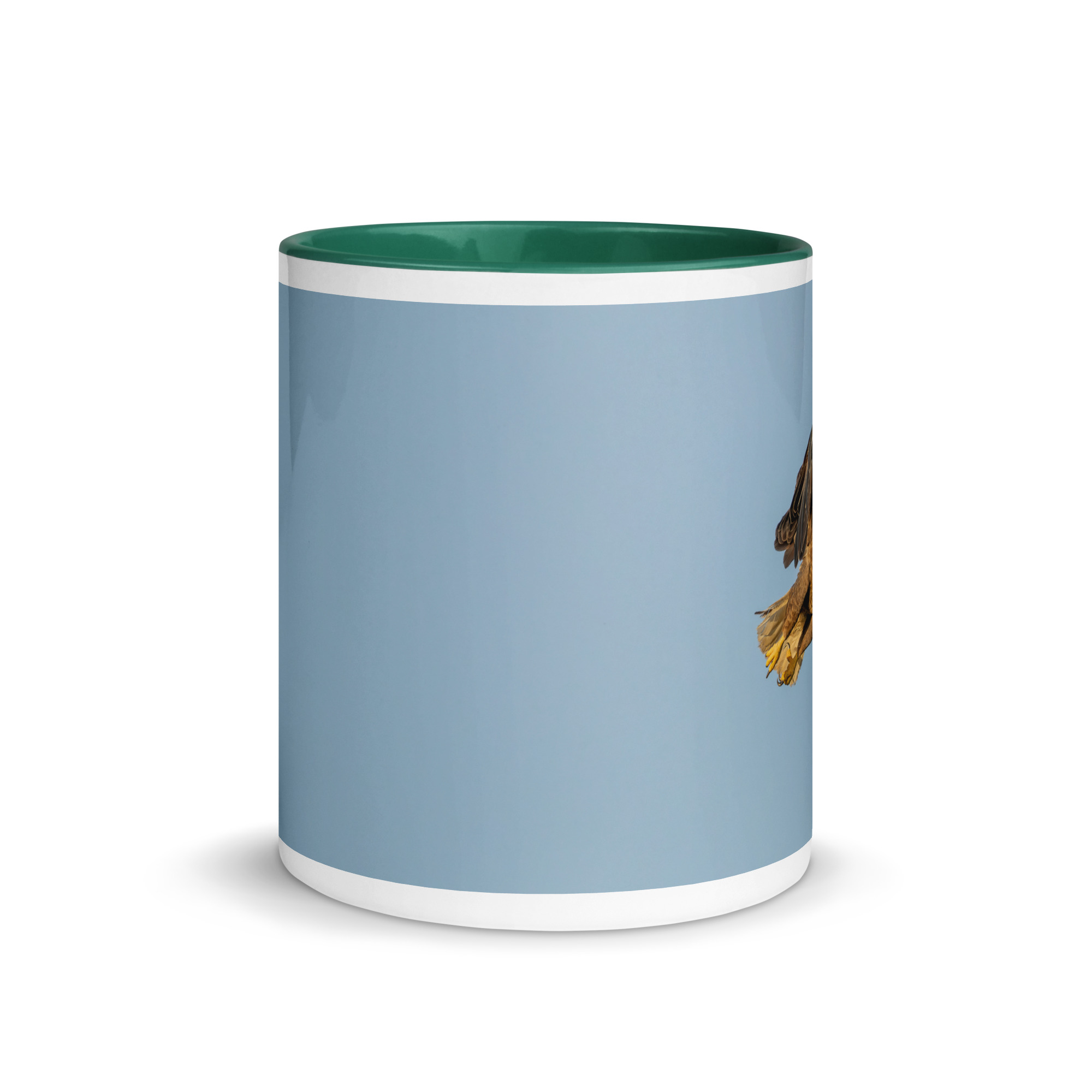 Bald Eagle in Flight at Sunrise! Mug with Color Inside - Image 11