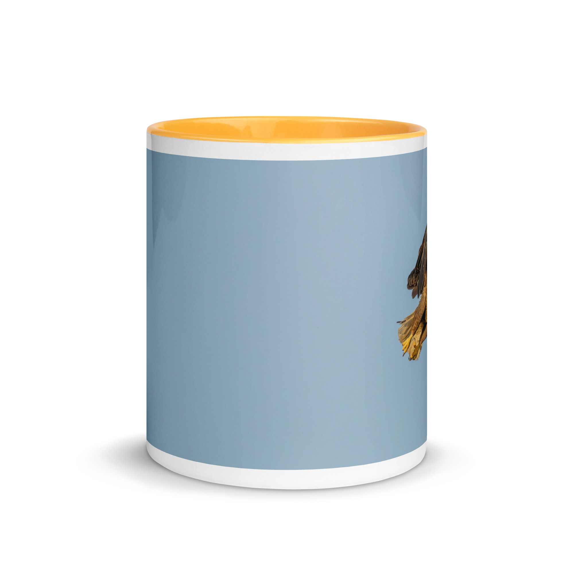 Bald Eagle in Flight at Sunrise! Mug with Color Inside - Image 23