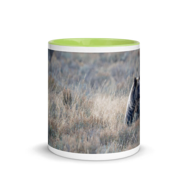 Grizzly bear! Mug with Color Inside - Image 26