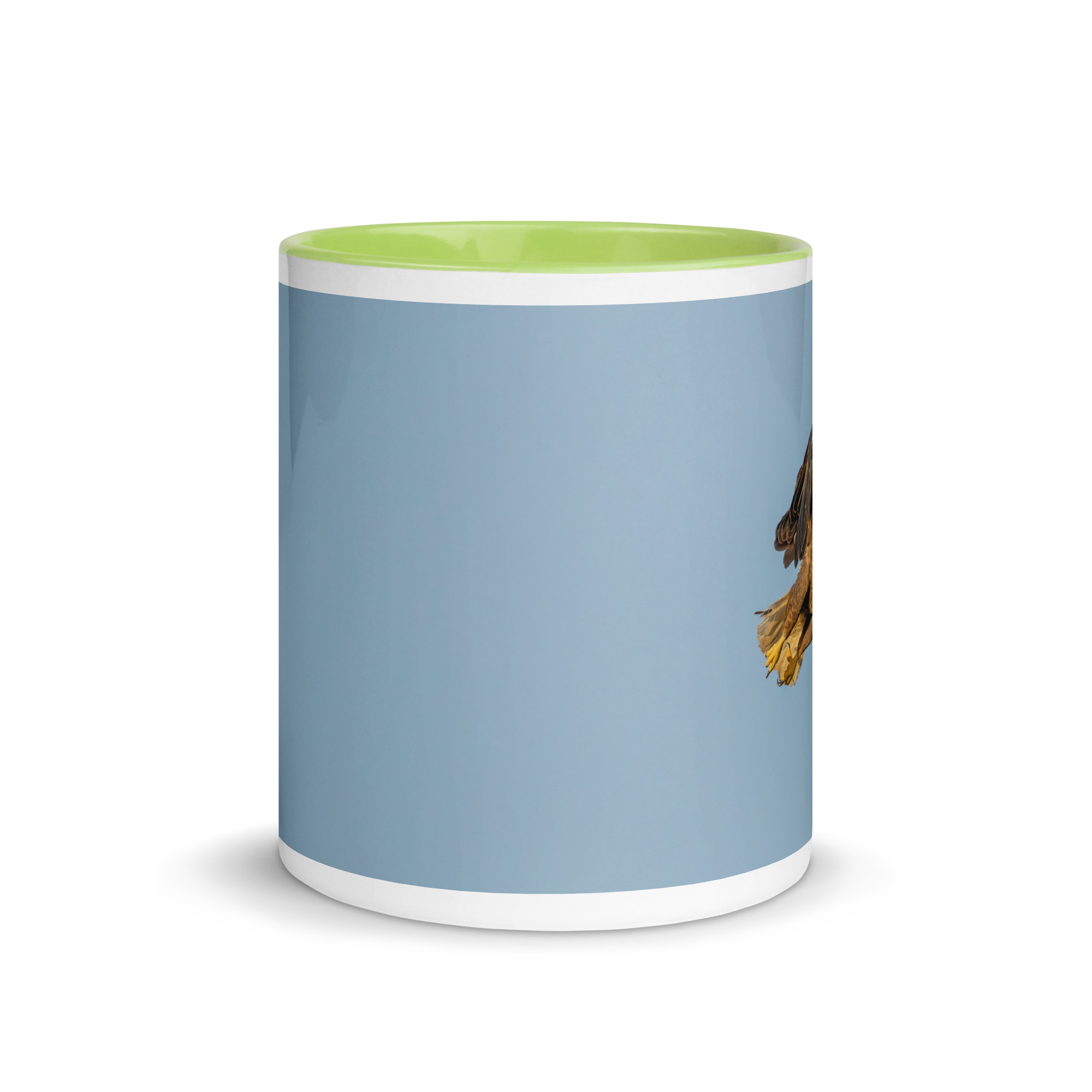 Bald Eagle in Flight at Sunrise! Mug with Color Inside - Image 26