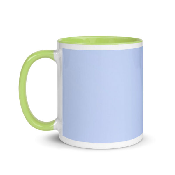 Baby Great Horned Owl! Mug with Color Inside - Image 27