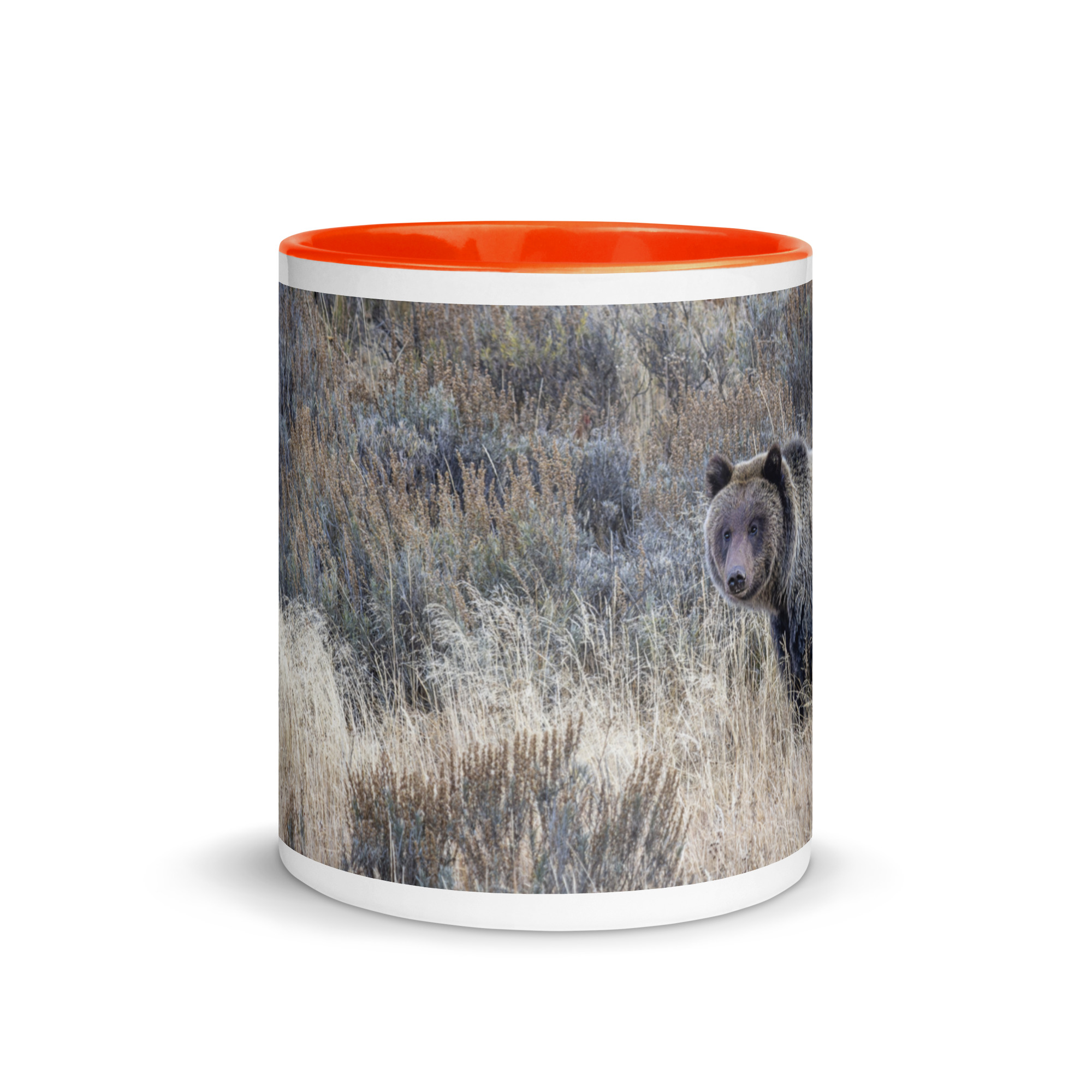 Grizzly bear! Mug with Color Inside - Image 14