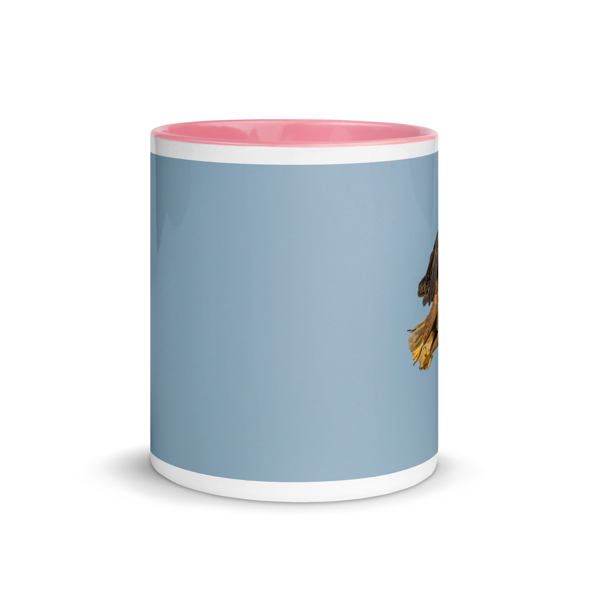 Bald Eagle in Flight at Sunrise! Mug with Color Inside - Image 20