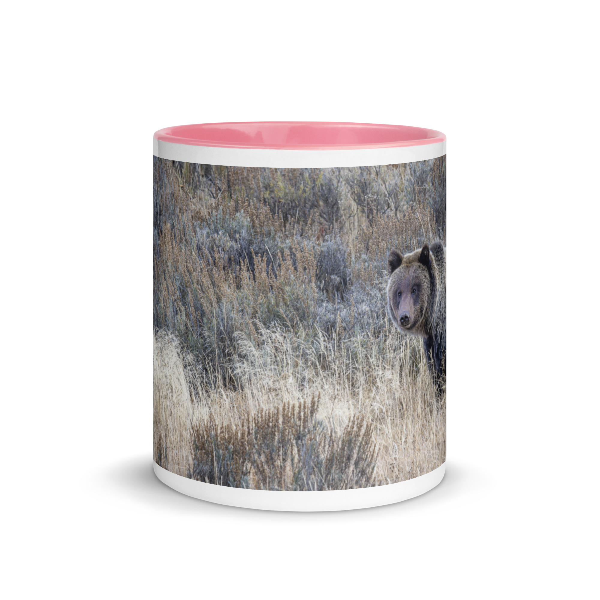 Grizzly bear! Mug with Color Inside - Image 20