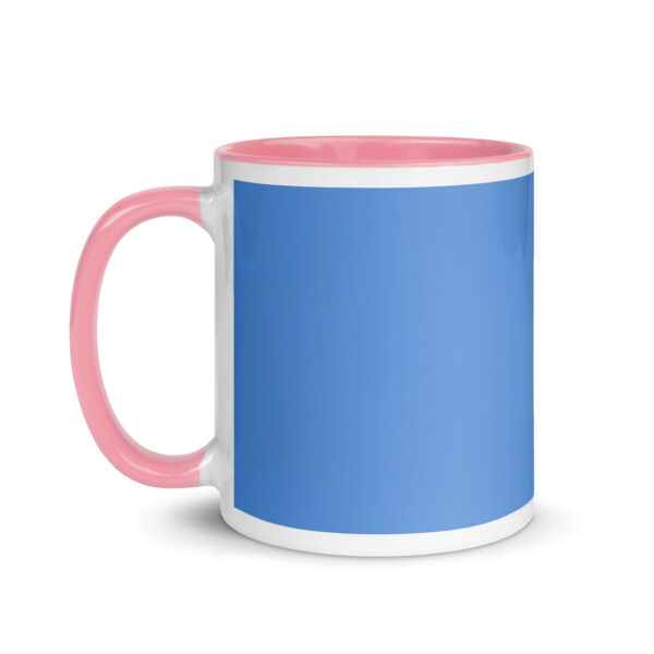 Baby Great horned owl!  Mug with Color Inside - Image 21