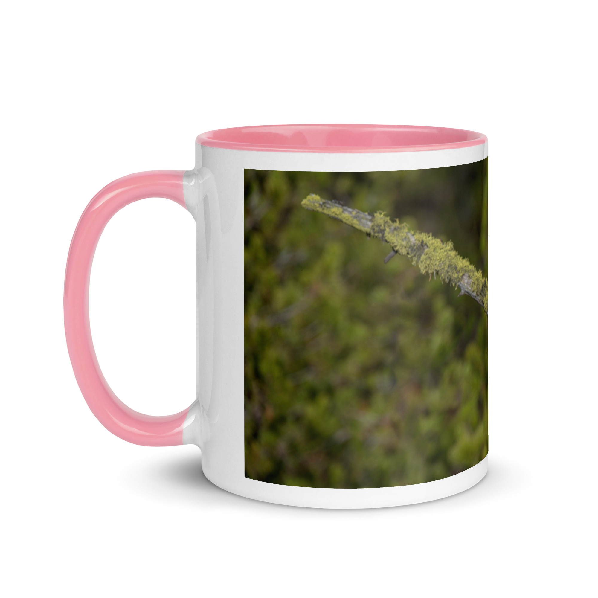 Great Grey Owl Basking in the Sun! Mug with Color Inside - Image 21