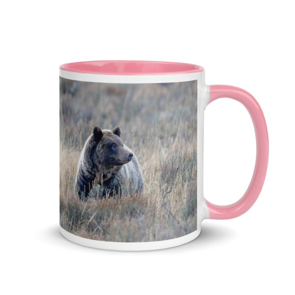 Grizzly bear! Mug with Color Inside - Image 19