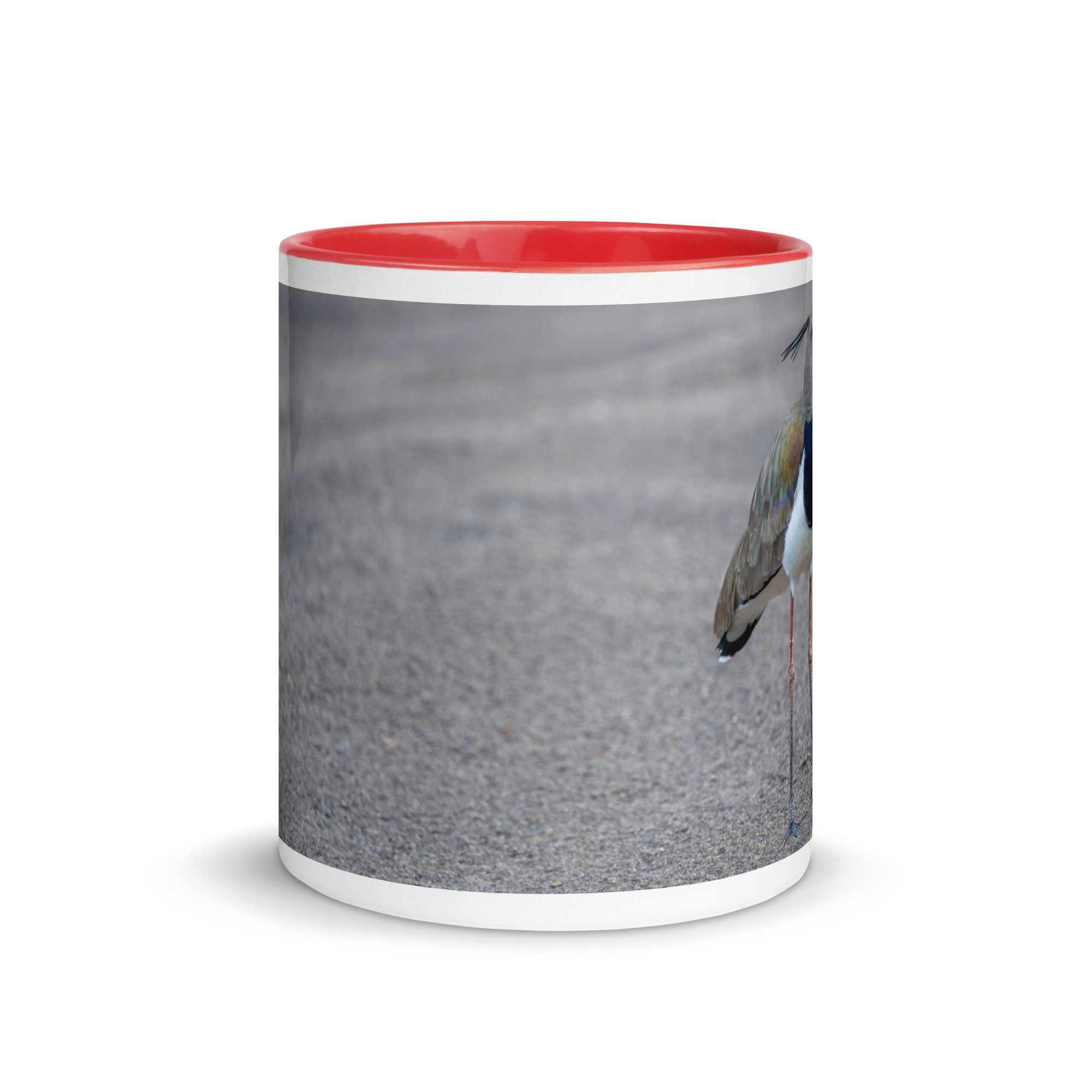 Southern lapwing! Mug with Color Inside - Image 8