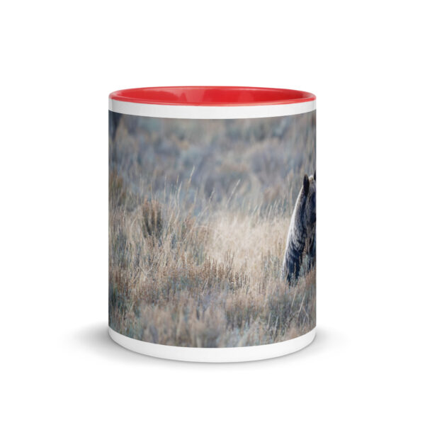 Grizzly bear! Mug with Color Inside - Image 8
