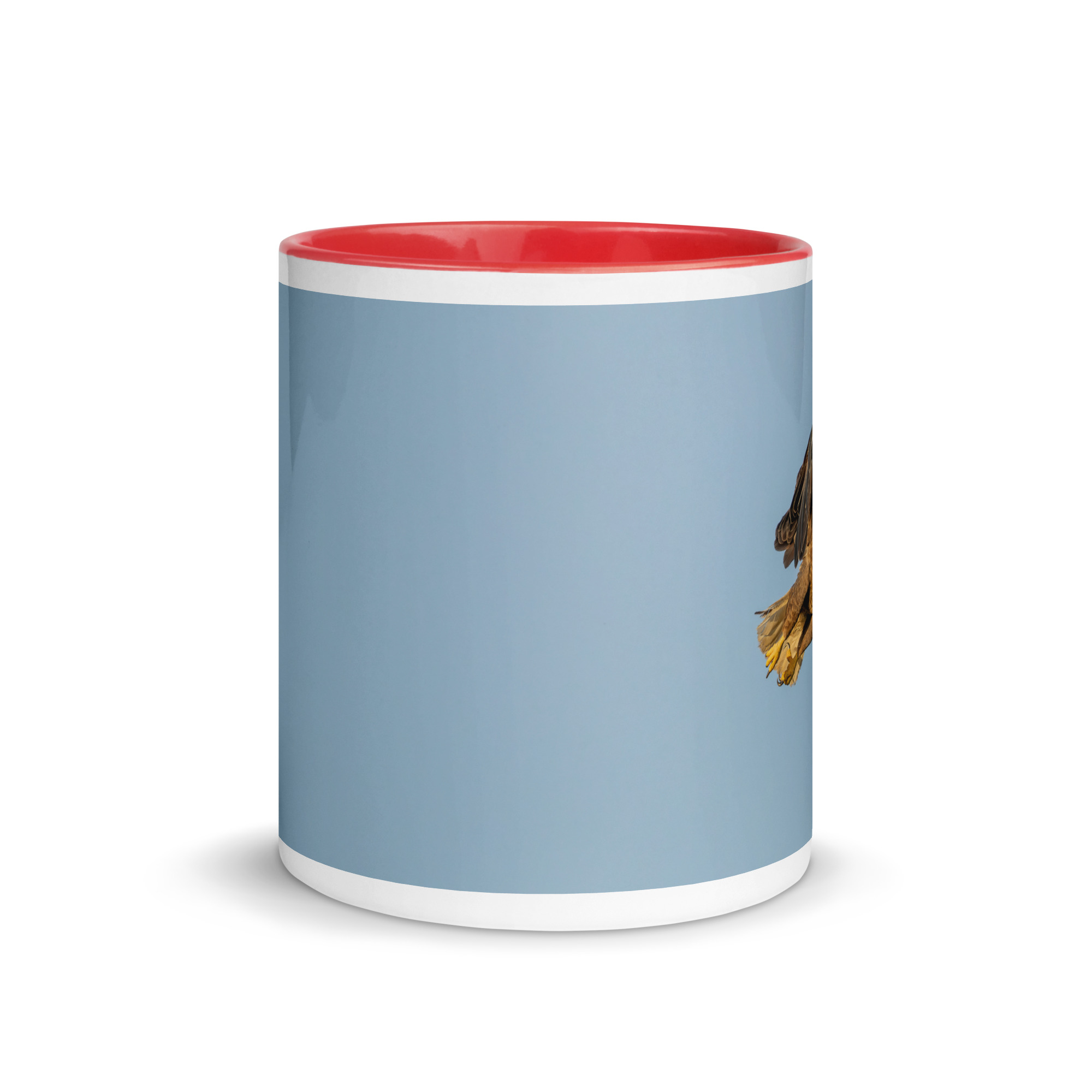 Bald Eagle in Flight at Sunrise! Mug with Color Inside - Image 8