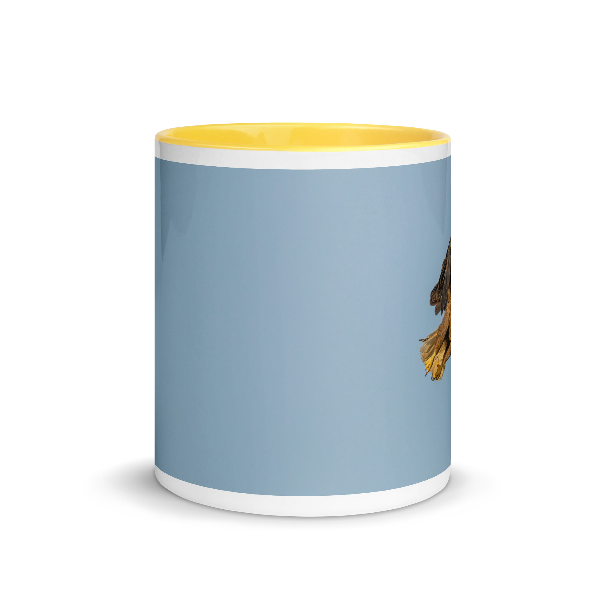 Bald Eagle in Flight at Sunrise! Mug with Color Inside - Image 29