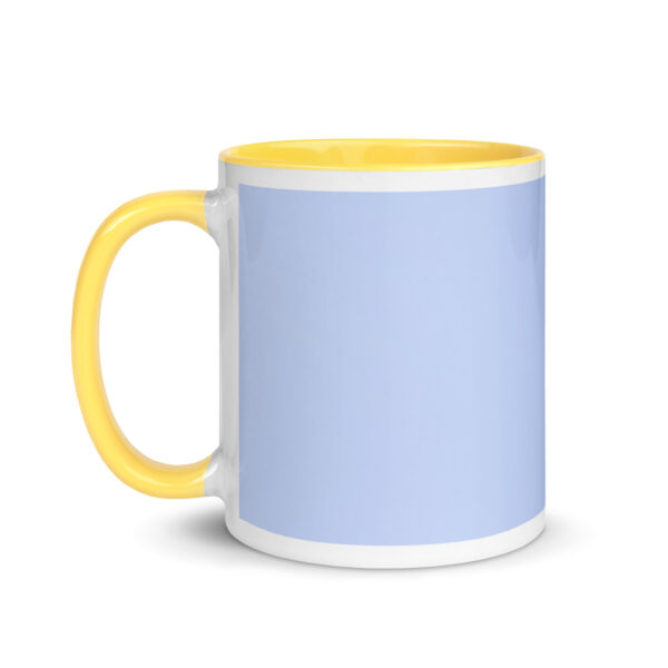 Baby Great Horned Owl! Mug with Color Inside - Image 30
