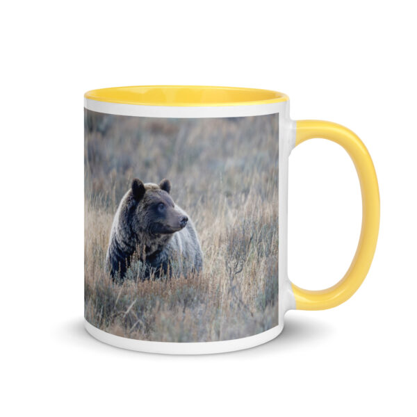 Grizzly bear! Mug with Color Inside - Image 28