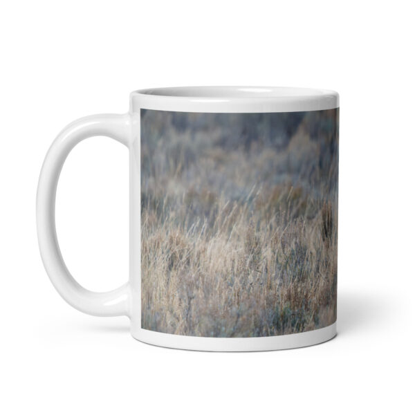 Grizzly bear! White glossy mug - Image 2