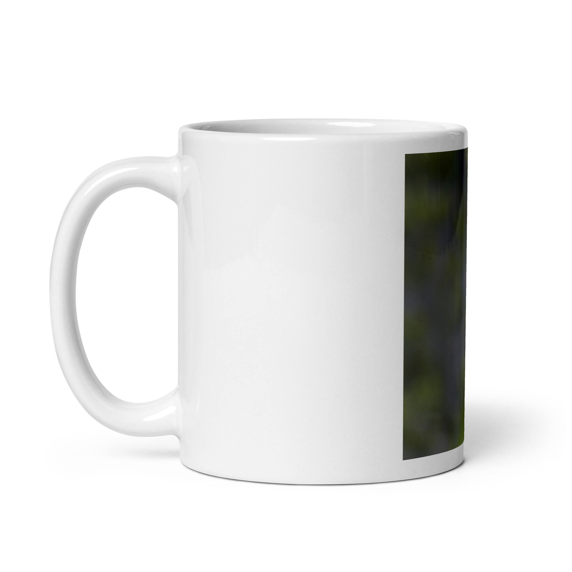 Great Grey Owl! White glossy mug - Image 2