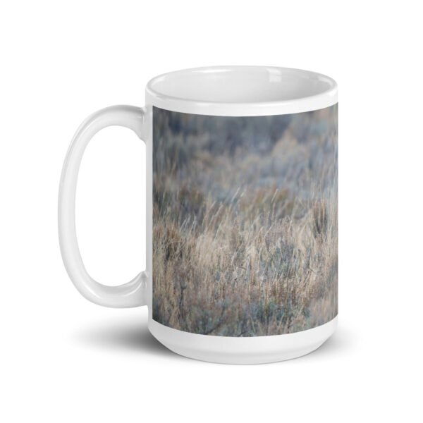 Grizzly bear! White glossy mug - Image 5