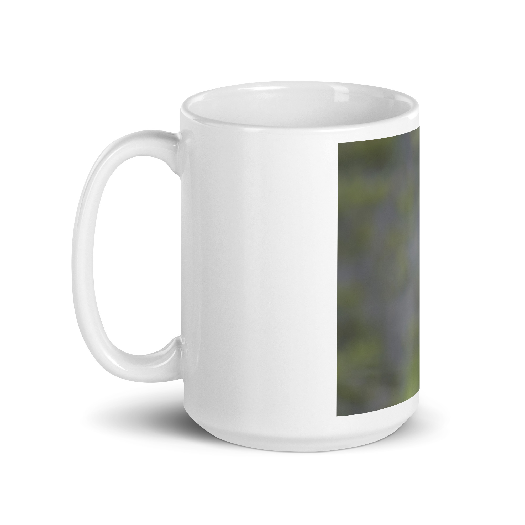 Great Grey Owl! White glossy mug - Image 5