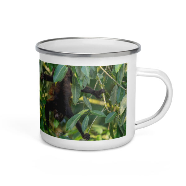Howler monkey! Enamel Mug