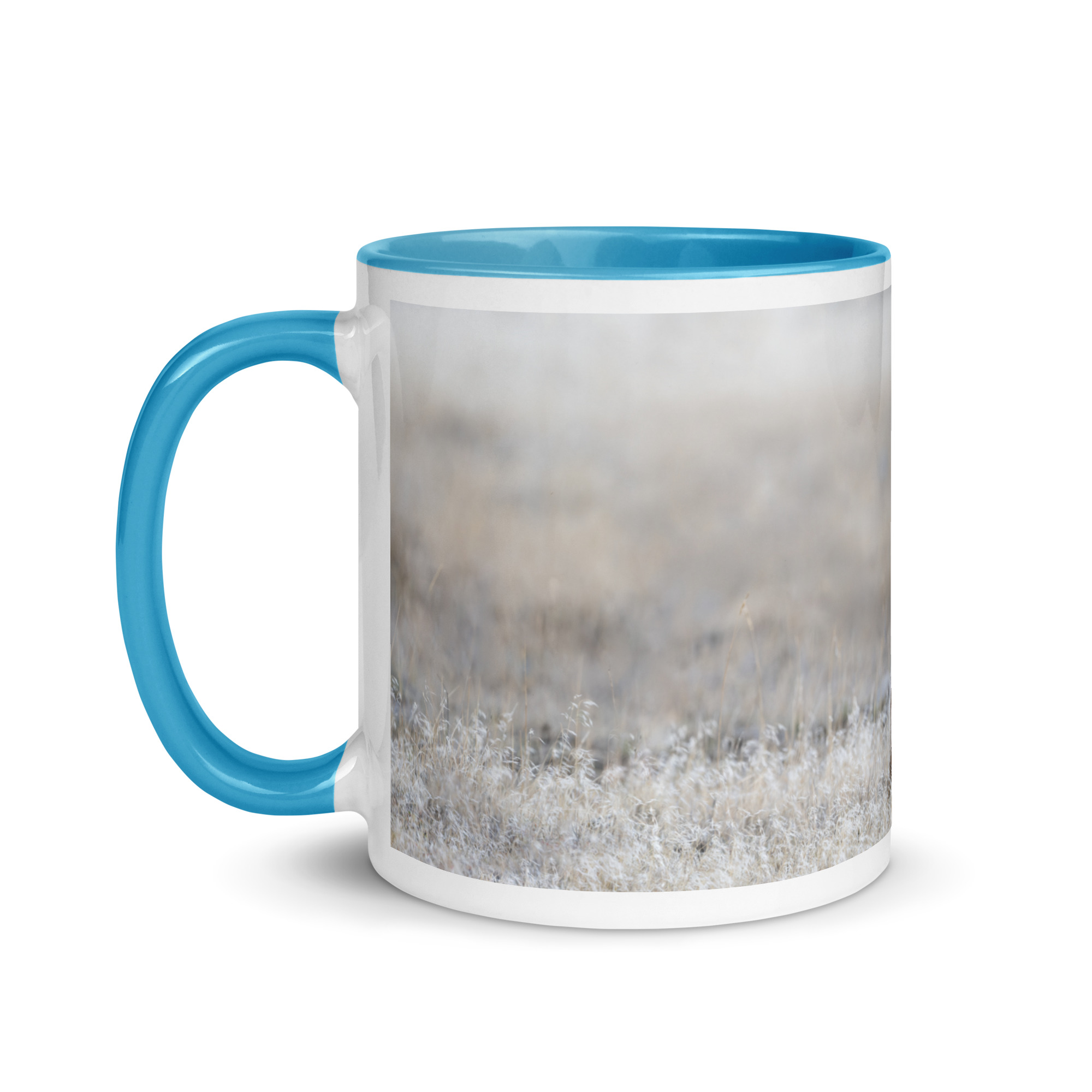 Relaxing Ram Big Horn Sheep! Mug with Color Inside - Image 11