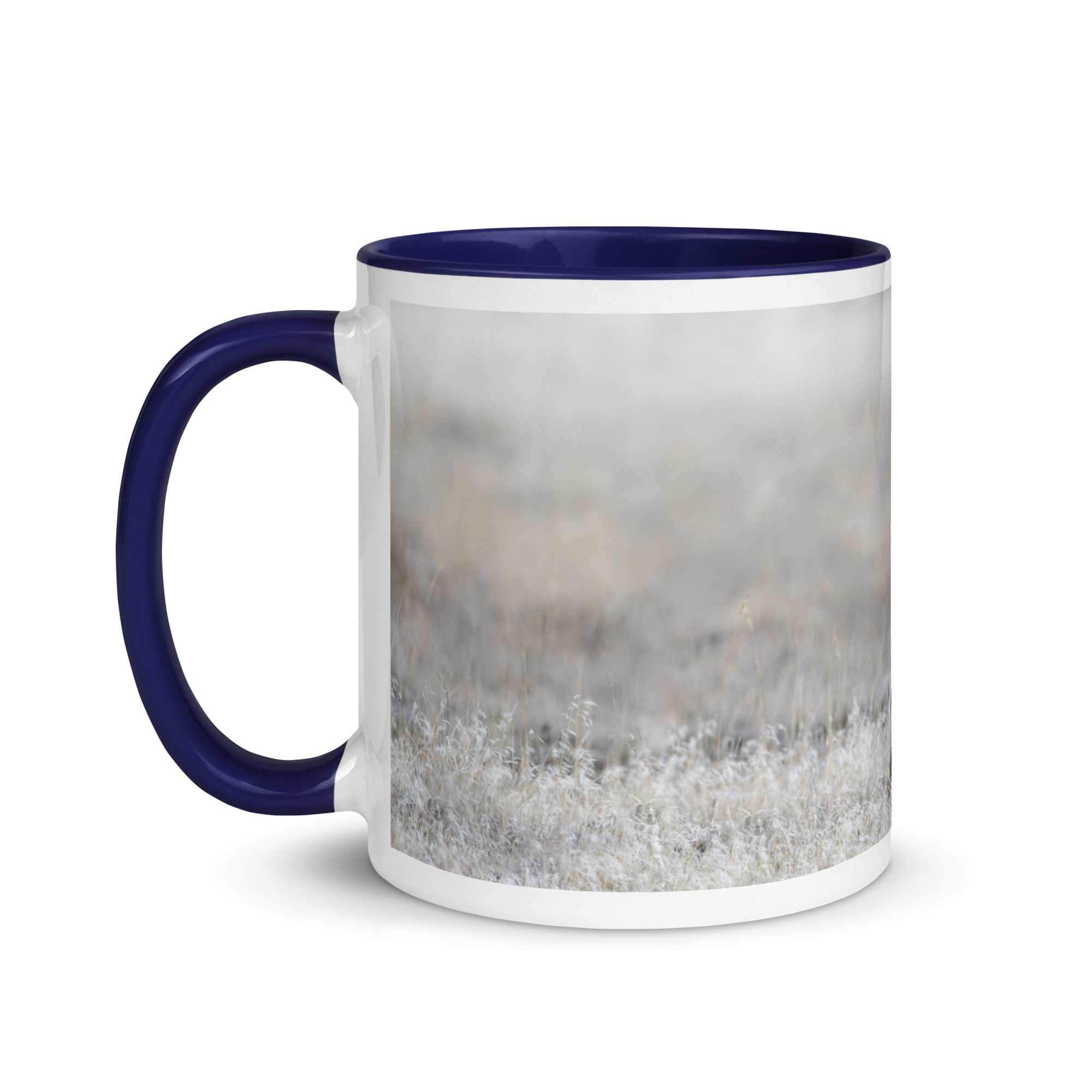 Relaxing Ram Big Horn Sheep! Mug with Color Inside - Image 3