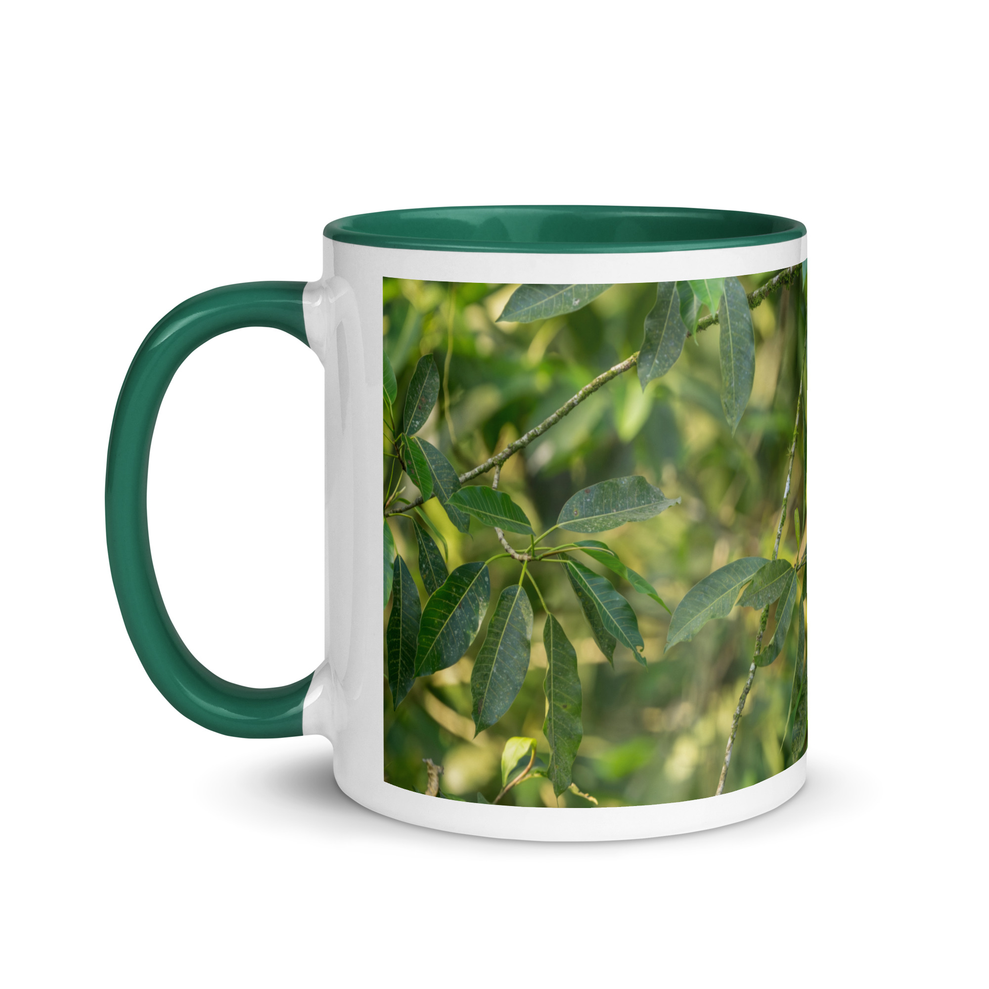 Howler monkey! Mug with Color Inside - Image 12