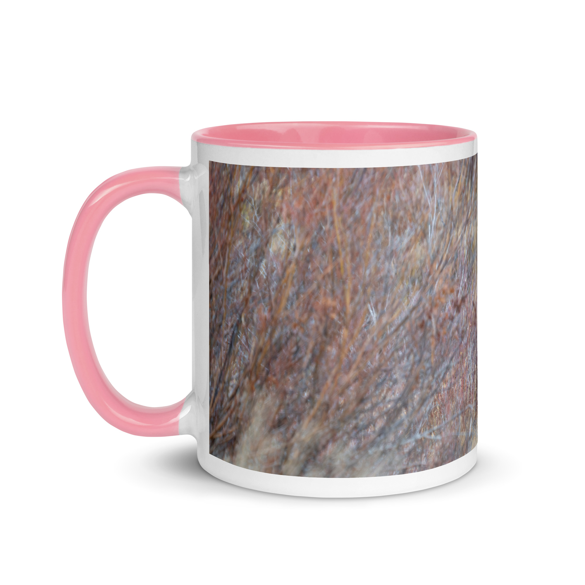 Moose Amidst Autumn Shrubs! Mug with Color Inside - Image 21