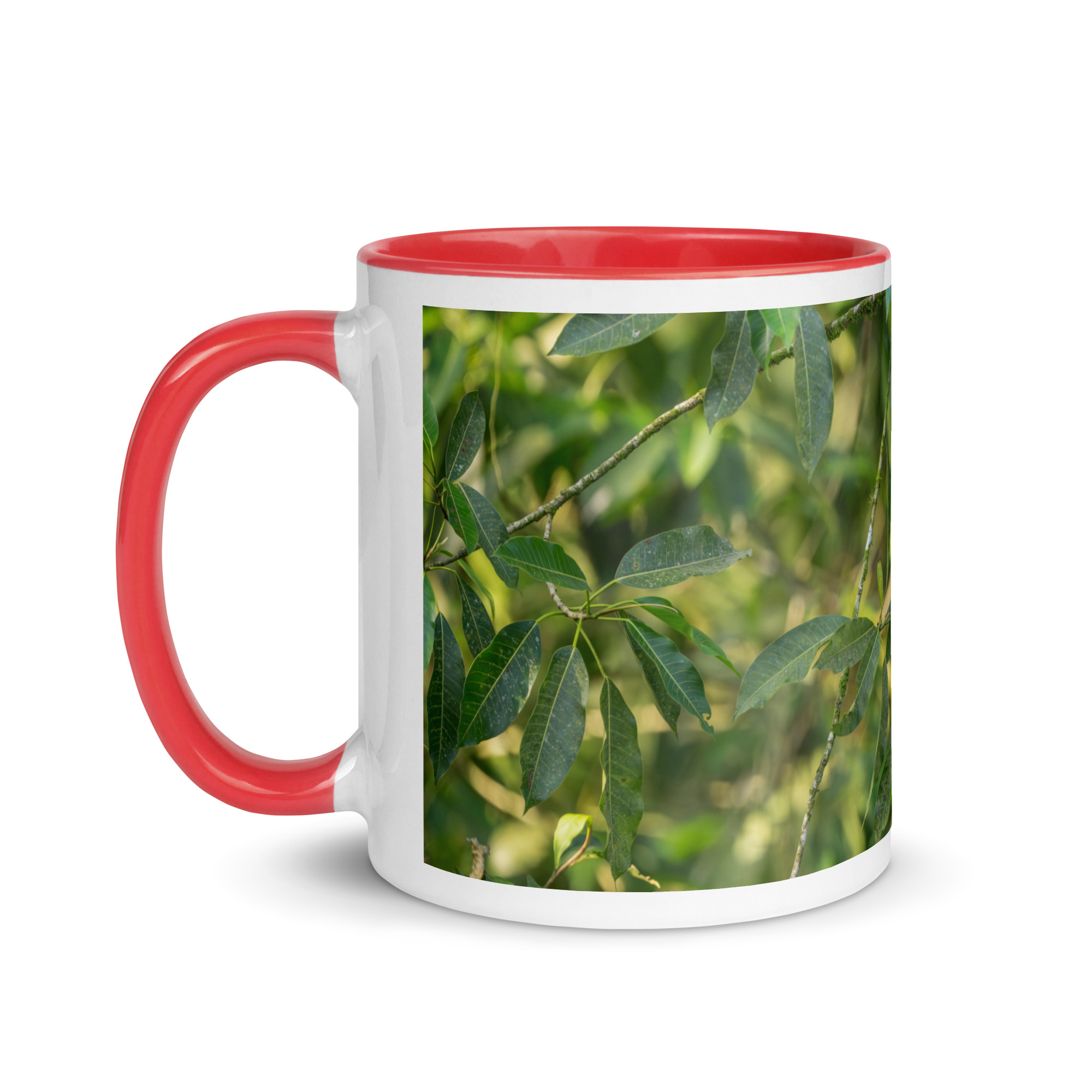 Howler monkey! Mug with Color Inside - Image 9
