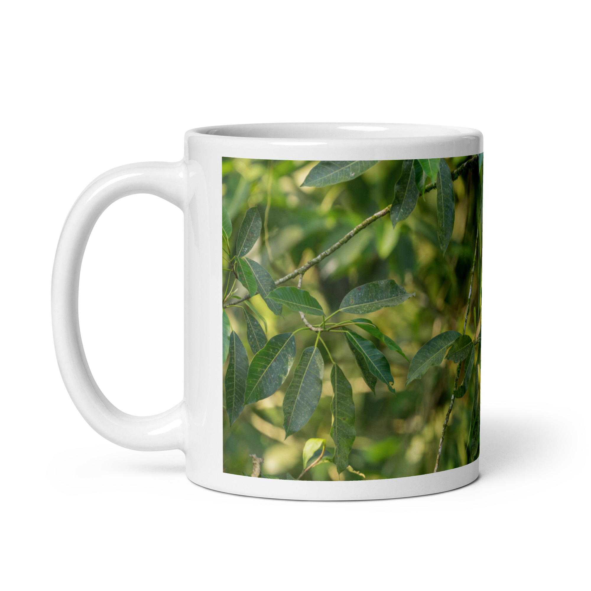Howler monkey! White glossy mug - Image 2