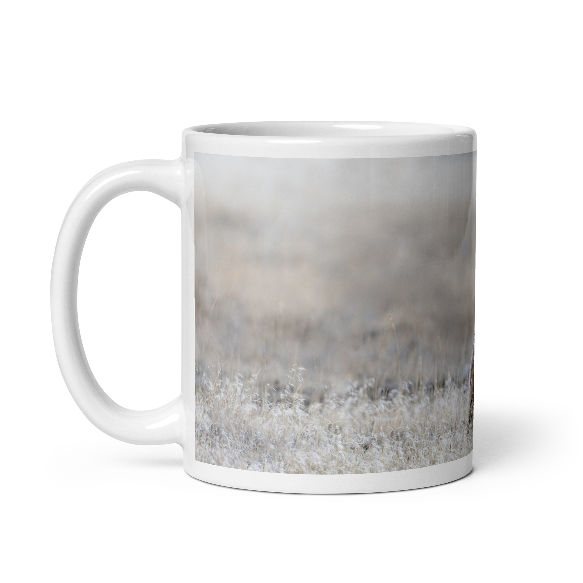 Relaxing Ram Big Horn Sheep! White glossy mug - Image 2