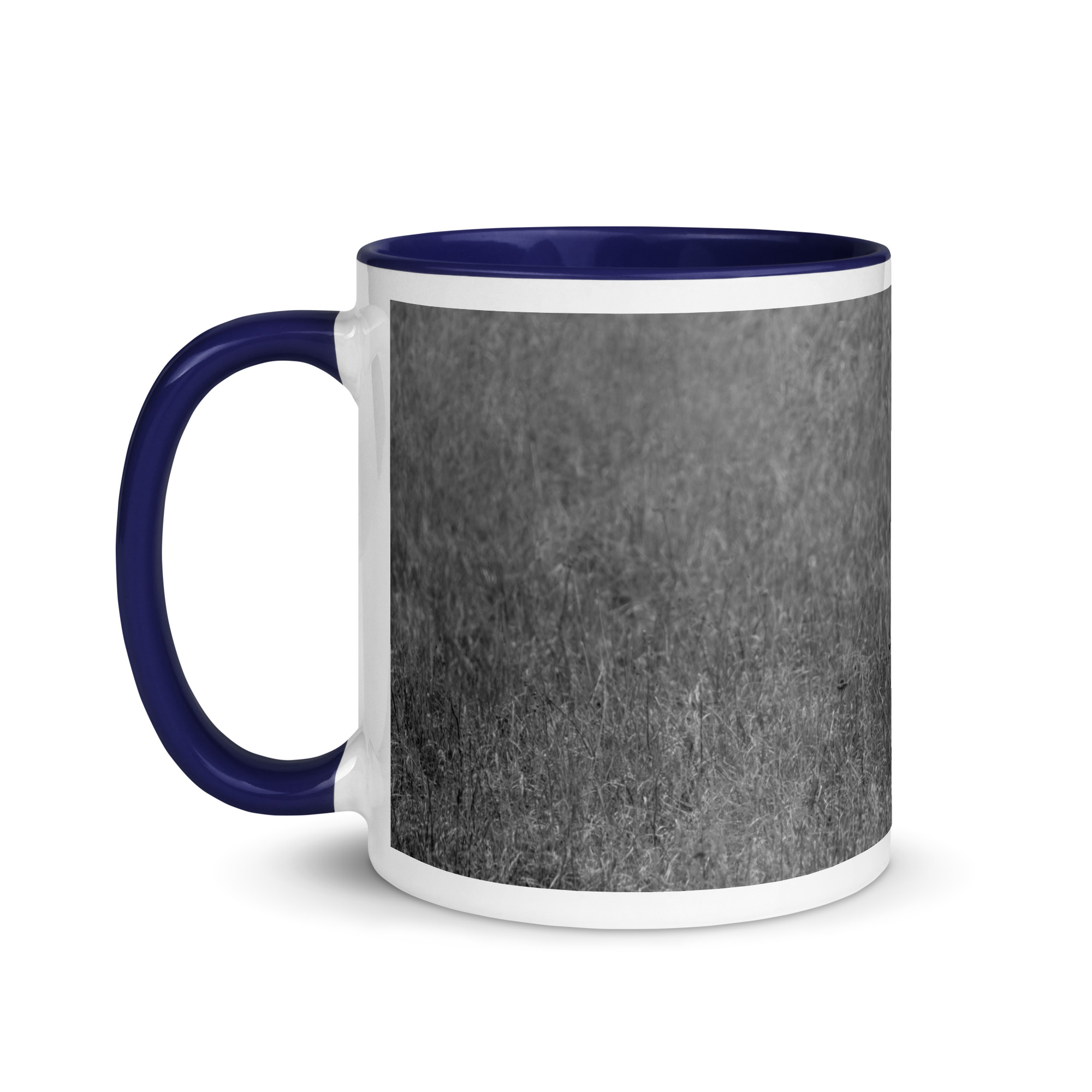 Grizzley bear on Alert! Mug with Color Inside - Image 7
