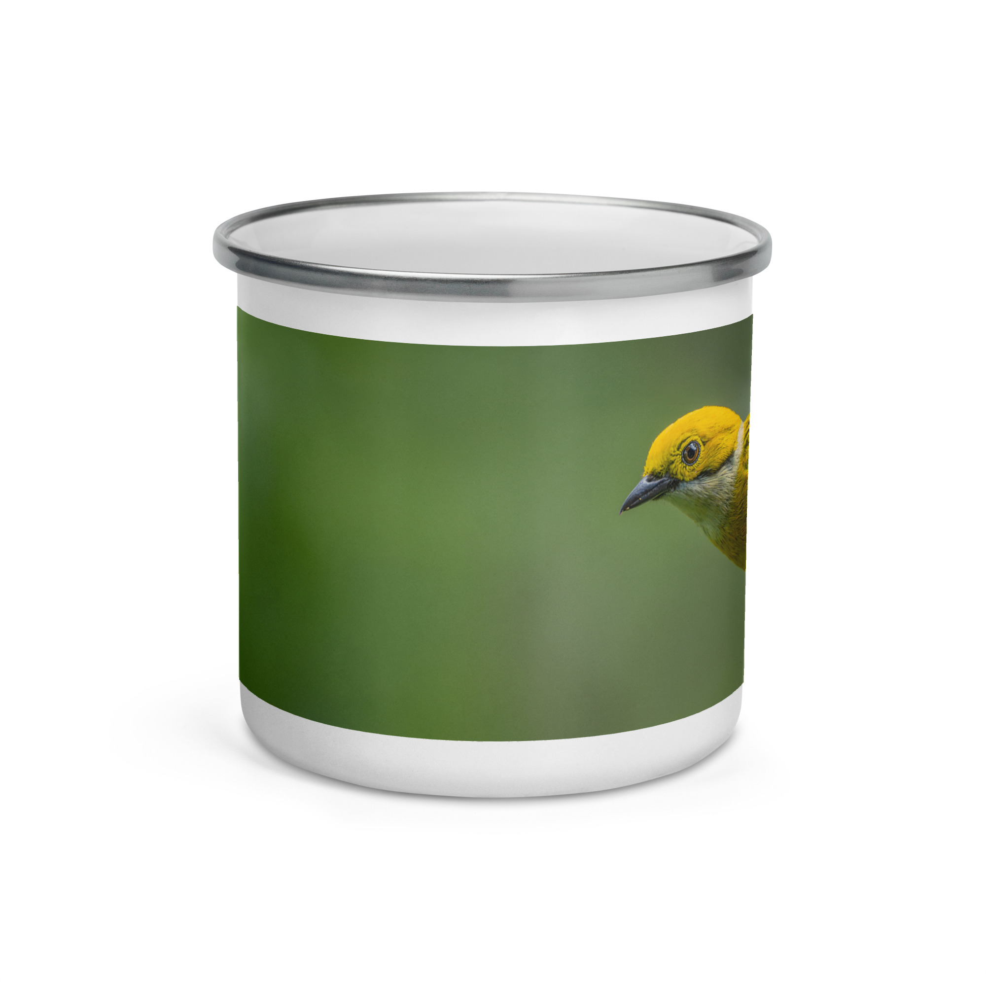 Silver-throated tanager! Enamel Mug - Image 2