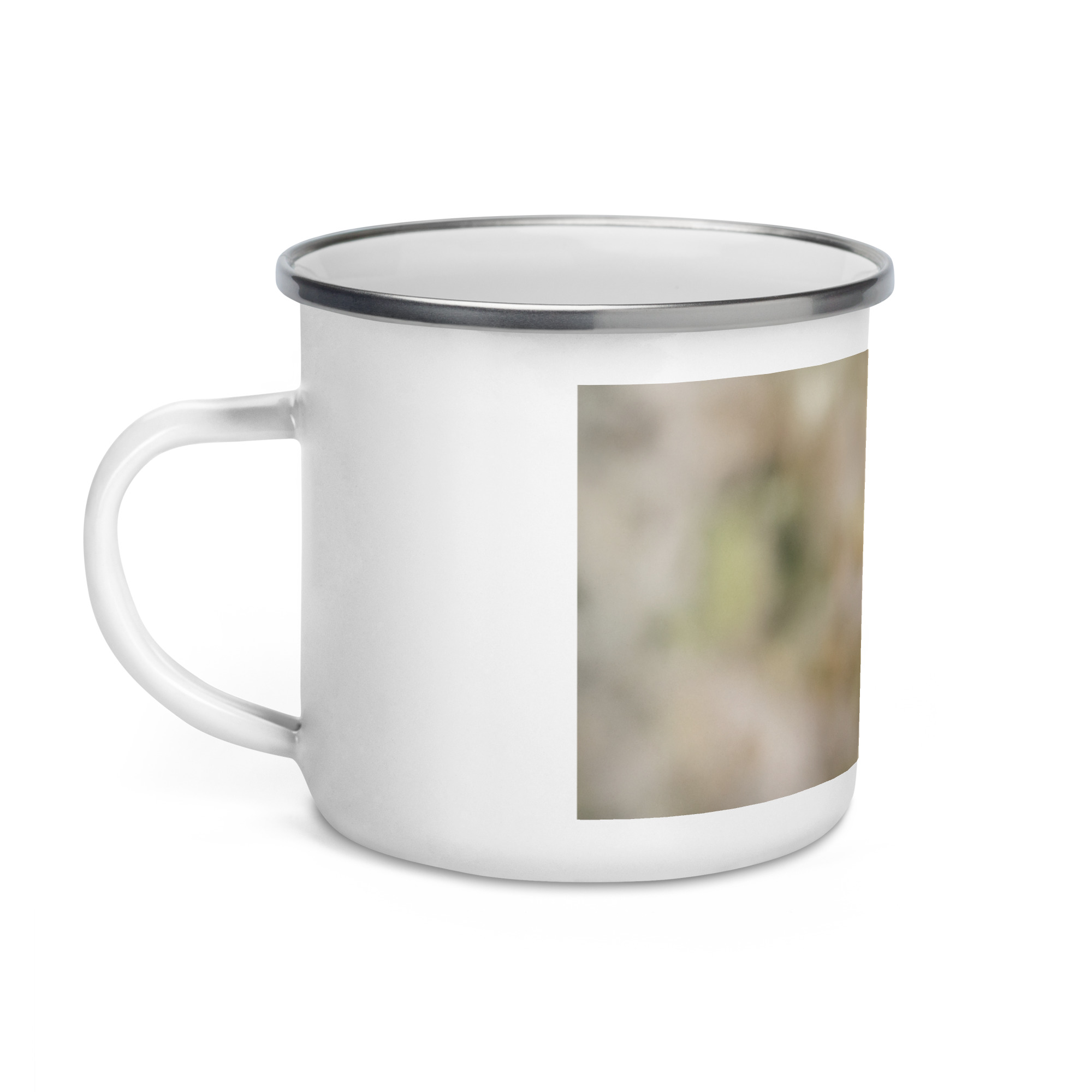 Desert five-spot in bloom! Enamel Mug - Image 3
